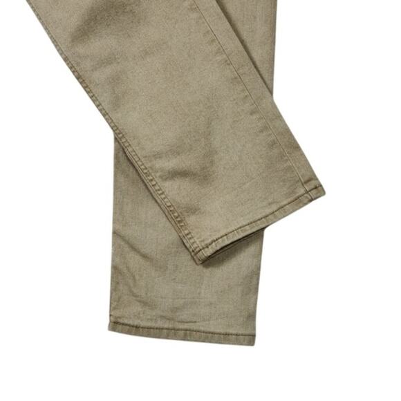 Levi's 505 Tan Button Fly Jeans , Men's Size 34X32, PRE-OWNED, EUC - Picture 4 of 10